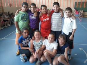 Campeonato de voley en el CEIP Miguel Rueda