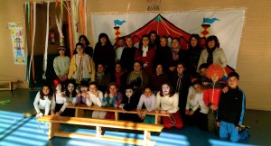 Viajando con el circo. Foto familia del proyecto educativo