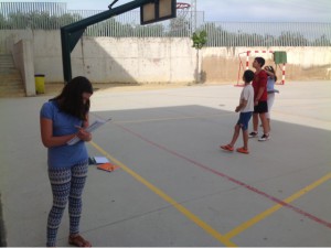 Anotando datos. Media y probabilidad. Matemáticas y educación física