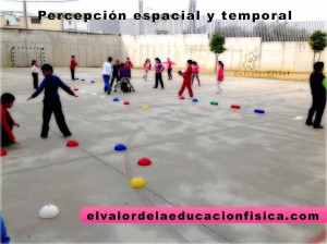 Percepción espacial y temporal en educación física