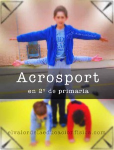 acrosport en 2º de primaria