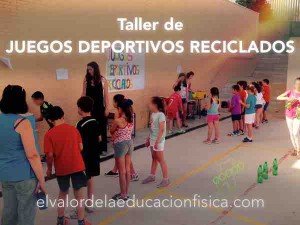 Juegos deportivos reciclados