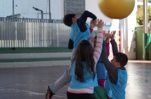 Saque en baloncodo, nuevo deporte alternativo