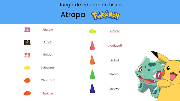 Juego de lanzamiento de educación física