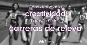 creatividad, carreras de relevo y educación física
