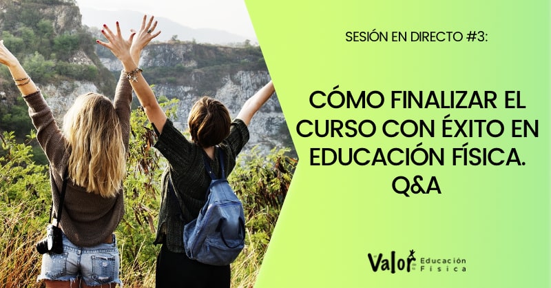 finaliza el curso de educación física con éxito preguntas y respuestas