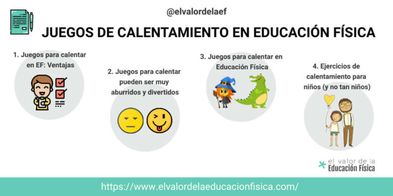 Juegos de Calentamiento en educación física