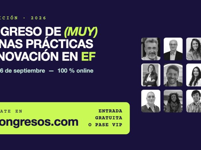 Ponentes del Congreso de (muy) Buenas Prácticas e innovación en Educación Física 2026